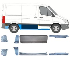 Panel de reparación conjunto para Mercedes Sprinter 2006-2018 / Izquierda+Derecha / 15591