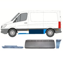 Panel de reparación conjunto para Mercedes Sprinter 2006-2018 / Izquierda / 15603