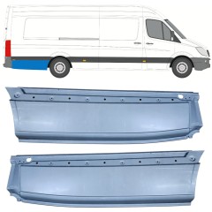 Panel de reparación guardabarros trasero para Mercedes Sprinter 2006-2018 / Izquierda+Derecha / Conjunto 12648