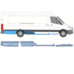 Panel de reparación conjunto para Mercedes Sprinter 2006-2018 / Derecho / 12428
