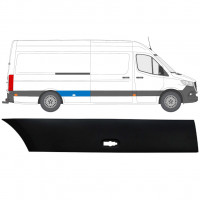 Moldura lateral guardabarros trasero para Mercedes Sprinter 2018- / Derecho 12934