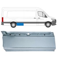 Panel de reparación guardabarros trasero parte inferior para Mercedes Sprinter 2018- / Derecho 16063