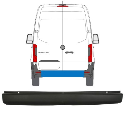 Parachoques trasero para Mercedes Sprinter 2018- 14942