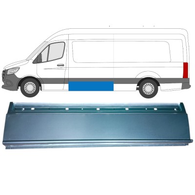 Panel de reparación lateral para Mercedes Sprinter 2018- / Izquierda 14547