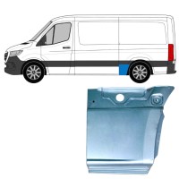 Panel de reparación guardabarros trasero para Mercedes Sprinter 2018- / Izquierda 17277