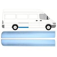 Panel de reparación guardabarros trasero parte delantera para Mercedes Sprinter 1995-2006 / Izquierda+Derecha / Conjunto 9864