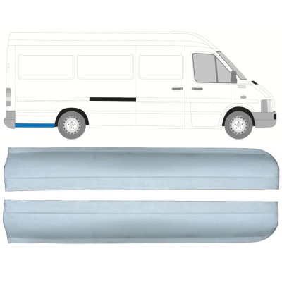Panel de reparación guardabarros trasero para Mercedes Sprinter 1995-2006 / Izquierda+Derecha / Conjunto 9865