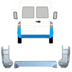 Panel de reparación trasero para Mercedes Sprinter 1995-2006 / Conjunto 9716