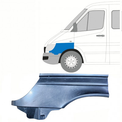 Panel de reparación guardabarros delantero para Mercedes Sprinter 2000-2006 / Izquierda 10153