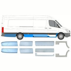 Panel de reparación conjunto para Mercedes Sprinter 2006-2018 / Izquierda+Derecha / 11570