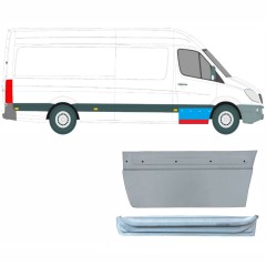 Panel de reparación puerta delantera interna + externa para Mercedes Sprinter 2006-2018 / Derecho / Conjunto 9623