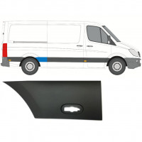 Moldura lateral guardabarros trasero para Mercedes Sprinter 2006- / Derecho 7992