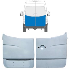 Panel de reparación puerta trasera para Volkswagen Crafter 2005-2017 / Izquierda+Derecha / Conjunto 14129