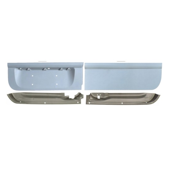 Panel de reparación puerta trasera para Volkswagen Crafter 2005-2017 / Izquierda+Derecha 17175