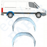 Panel de reparación guardabarros trasero interno para Mercedes Sprinter 2006- / Izquierda+Derecha / Conjunto 10114