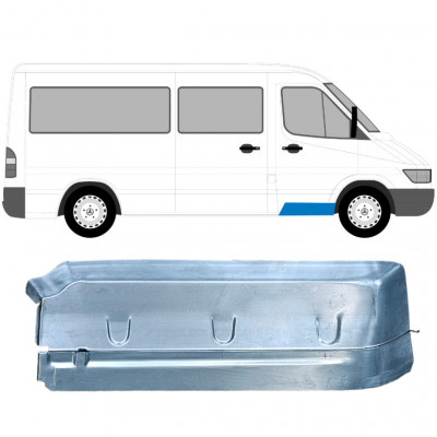 Panel de reparación escalón delantero para Mercedes Sprinter 1995-2006 / Derecho 6749