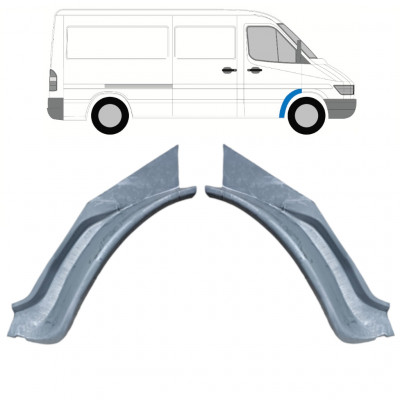 MERCEDES SPRINTER 1995-2006 PASO DE RUEDA DELANTERO INTERIOR PANEL DE REPARACIÓN / KIT