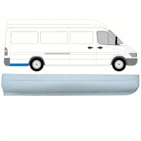 Panel de reparación guardabarros trasero parte inferior para Mercedes Sprinter 1995- / LWB / Derecho 8140