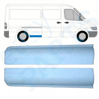 Panel de reparación guardabarros trasero parte delantera para Mercedes Sprinter 1995- / MWB / Izquierda+Derecha / Conjunto 9861