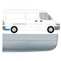 Panel de reparación guardabarros trasero parte inferior para Mercedes Sprinter 1995- / MWB / Derecho 8144