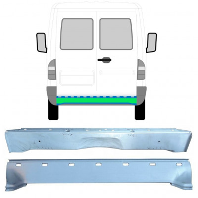 MERCEDES SPRINTER 1995- TRASERO PANEL DE REPARACIÓN / KIT