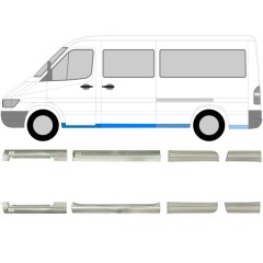 Panel de reparación conjunto para Mercedes Sprinter 1995-2006 / Izquierda+Derecha / 6755