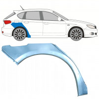 Panel de reparación guardabarros trasero para Subaru Impreza 2007-2013 / Derecho 7864