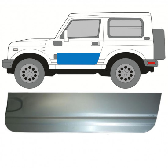 SUZUKI SAMURAI 1981-2004 PUERTAS PANEL DE REPARACIÓN / IZQUIERDA