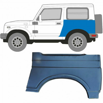 Panel de reparación guardabarros trasero para Suzuki Samurai 1981-2004 / Izquierda 5440