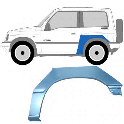 Panel de reparación guardabarros trasero para Suzuki Vitara 1988-1998 / Izquierda 7026