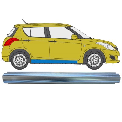 Panel de reparación del umbral para Suzuki Swift 2010-2017 / Derecho 16367