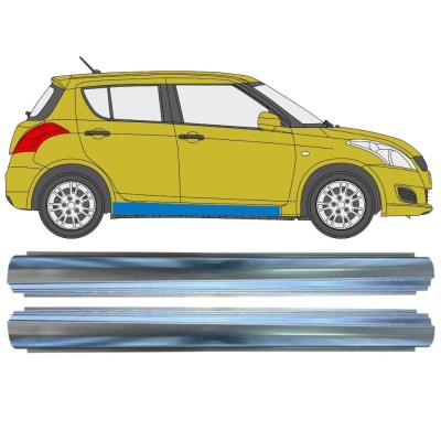 Panel de reparación del umbral para Suzuki Swift 2010-2017 / Izquierda+Derecha / Conjunto 16369