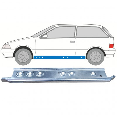 Panel de reparación del umbral interno para Suzuki Swift 1988-2004 / Izquierda 12823