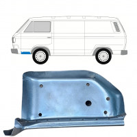 Panel de reparación escalón delantero para VW Transporter T3 1979-1992 / Izquierda 8161