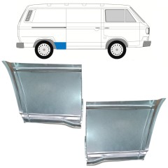 Panel de reparación guardabarros trasero para Volkswagen Transporter T3 1979-1992 / Izquierda+Derecha / Conjunto 11088