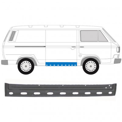 Panel de reparación puerta corredera interna para VW Transporter T3 1979-1992 / Derecho 11635