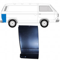 Panel de reparación esquina trasera para VW Transporter T3 1979-1992 / Derecho 11628