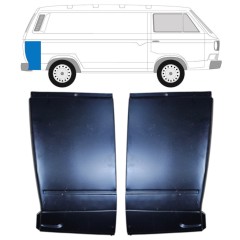 Panel de reparación esquina trasera para Volkswagen Transporter T3 1979-1992 / Izquierda+Derecha / Conjunto 11630