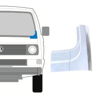 Panel de reparación marco del parabrisas para Volkswagen Transporter T3 1979-1992 / Izquierda 16127