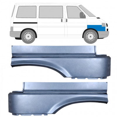 Panel de reparación guardabarros delantero para VW Transporter T4 1990-2003 / Izquierda+Derecha / Conjunto 10620