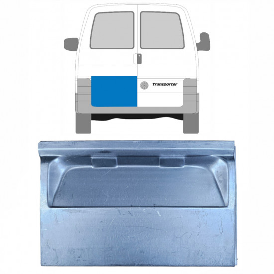 Panel de reparación puerta trasera externa para VW Transporter T4 1990-2003  / Izquierda 5372