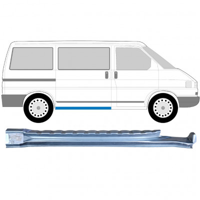 Panel de reparación del umbral de la puerta corredera interna para VW Transporter T4 1990-2003 / Derecho 9094