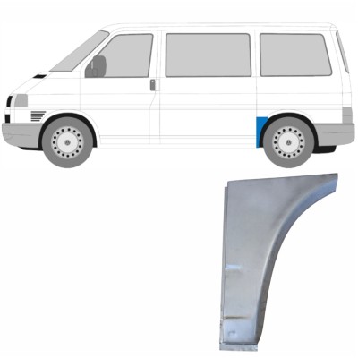 Panel de reparación guardabarros trasero para Volkswagen Transporter T4 1990-2003 / Izquierda 14584