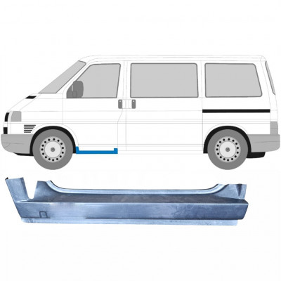 Panel de reparación del umbral puerta delantera para VW Transporter T4 1990-2003 / Izquierda 7145