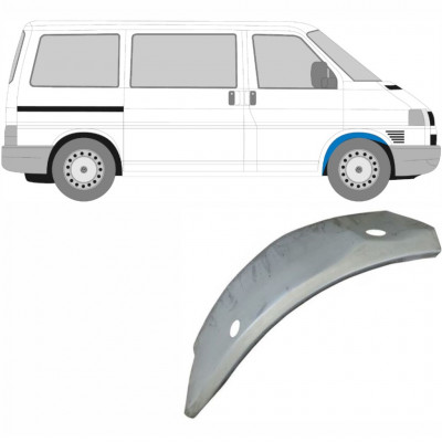 Panel de reparación guardabarros delantero interno para VW Transporter T4 1990-2003 / Derecho 5966