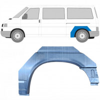 Panel de reparación guardabarros trasero para VW Transporter T4 1990-2003 / LWB / Izquierda 5352