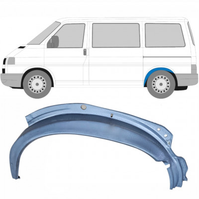 Panel de reparación guardabarros trasero interno para VW Transporter T4 1990-2003 / Izquierda 6153