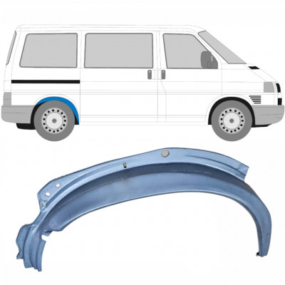 Panel de reparación guardabarros trasero interno para VW Transporter T4 1990-2003 / Derecho 6152