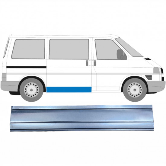 VW T4 1990-2003 PUERTAS CORREDERAS EXTERIOR PANEL / DERECHA