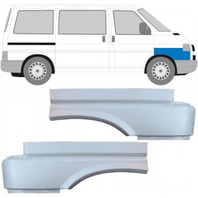 Panel de reparación guardabarros delantero para VW Transporter T4 1990-2003 / Izquierda+Derecha / Conjunto 10620